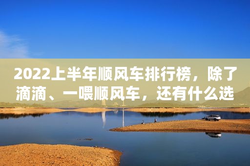 2022上半年顺风车排行榜，除了滴滴、一喂顺风车，还有什么选择？