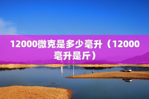 12000微克是多少毫升（12000毫升是斤）