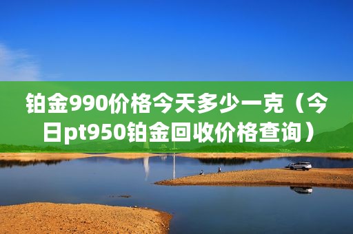 铂金990价格今天多少一克（今日pt950铂金回收价格查询）