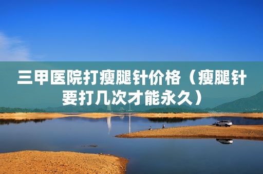 三甲医院打瘦腿针价格（瘦腿针要打几次才能永久）