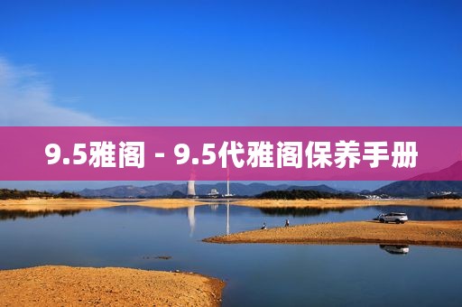 9.5雅阁 - 9.5代雅阁保养手册