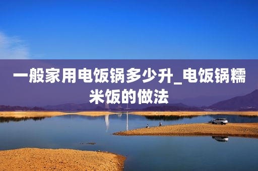一般家用电饭锅多少升_电饭锅糯米饭的做法