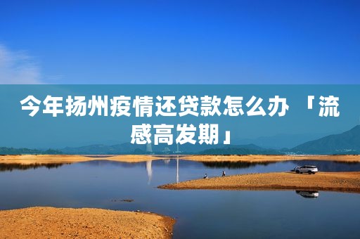 今年扬州疫情还贷款怎么办 「流感高发期」