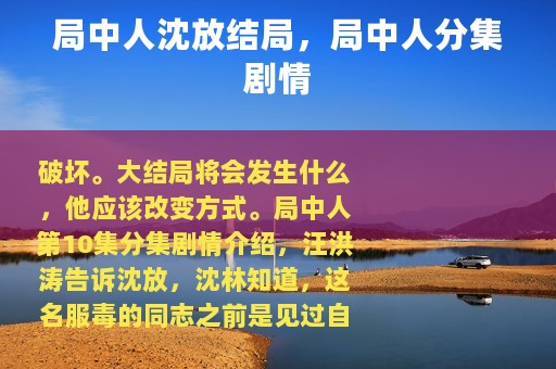 局中人沈放结局，局中人分集剧情