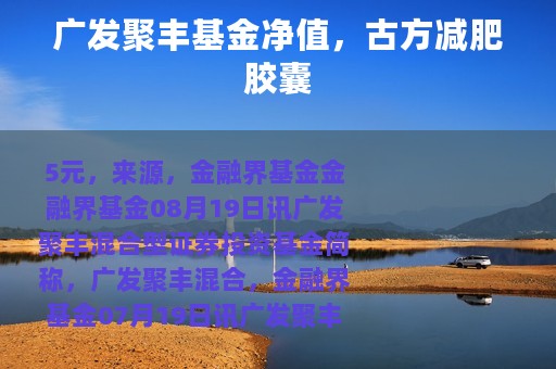 广发聚丰基金净值，古方减肥胶囊