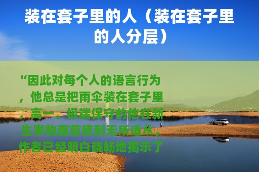 装在套子里的人（装在套子里的人分层）