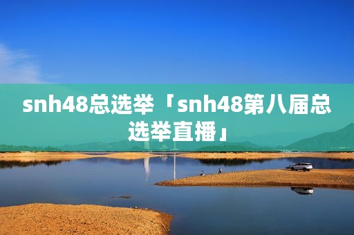 snh48总选举「snh48第八届总选举直播」