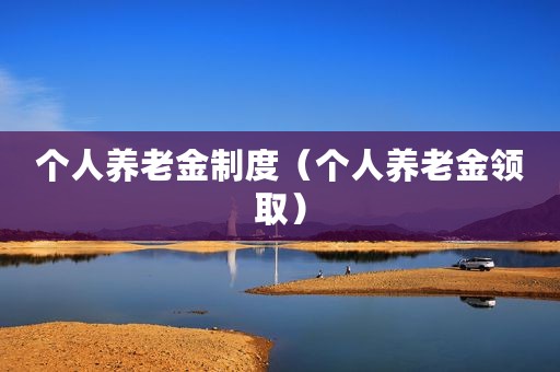个人养老金制度（个人养老金领取）