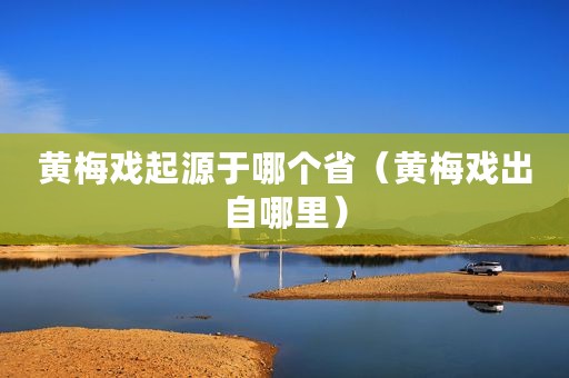 黄梅戏起源于哪个省（黄梅戏出自哪里）