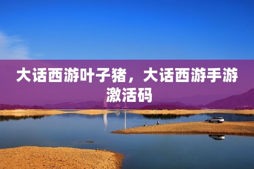 大话西游叶子猪，大话西游手游 激活码