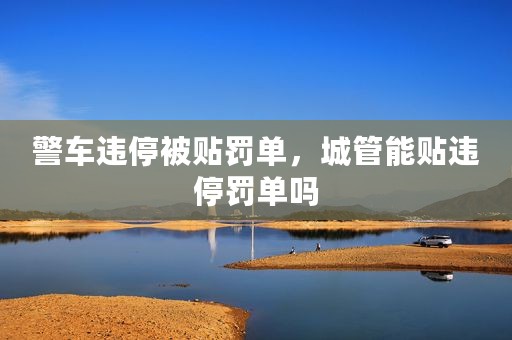 警车违停被贴罚单，城管能贴违停罚单吗