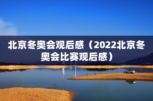 北京冬奥会观后感（2022北京冬奥会比赛观后感）