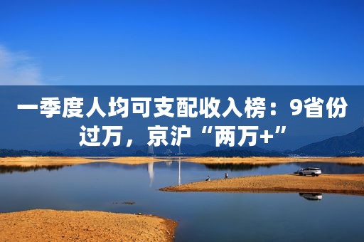 一季度人均可支配收入榜：9省份过万，京沪“两万+”