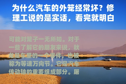 为什么汽车的外笼经常坏？修理工说的是实话，看完就明白了