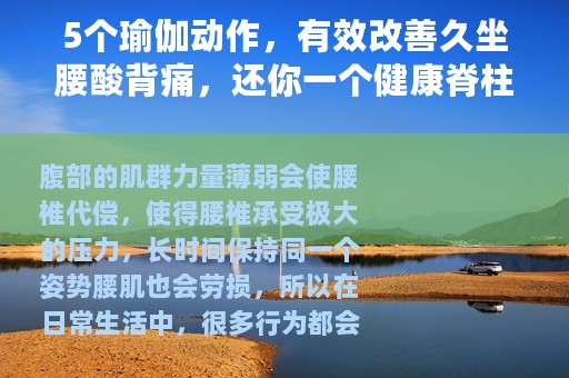 5个瑜伽动作，有效改善久坐腰酸背痛，还你一个健康脊柱