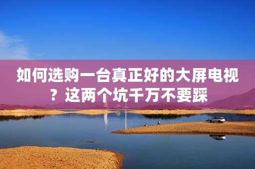 如何选购一台真正好的大屏电视？这两个坑千万不要踩