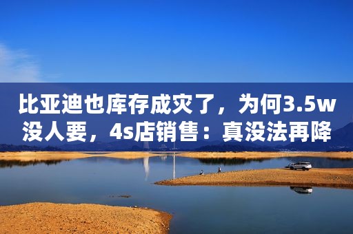 比亚迪也库存成灾了，为何3.5w没人要，4s店销售：真没法再降了