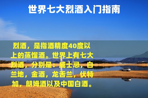 世界七大烈酒入门指南