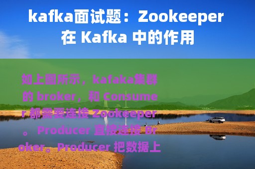 kafka面试题：Zookeeper 在 Kafka 中的作用