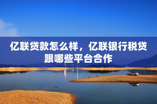 亿联贷款怎么样，亿联银行税贷跟哪些平台合作