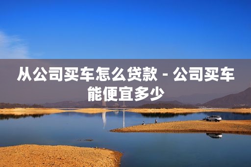从公司买车怎么贷款 - 公司买车能便宜多少