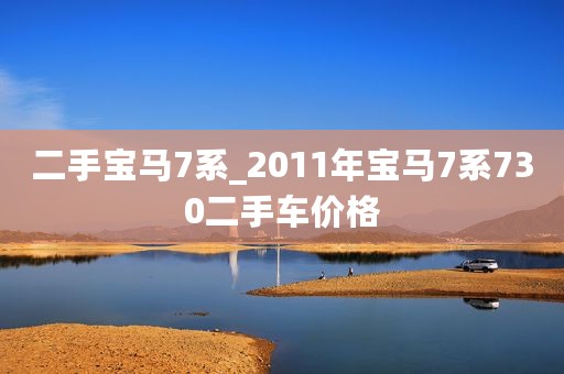 二手宝马7系_2011年宝马7系730二手车价格