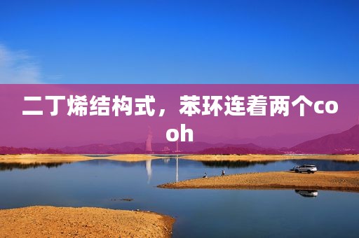 二丁烯结构式，苯环连着两个cooh