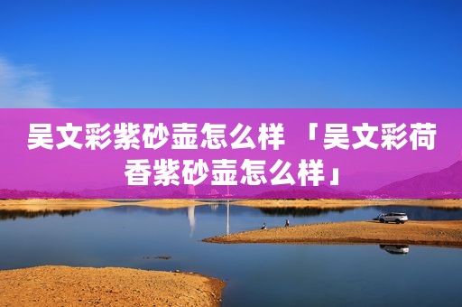 吴文彩紫砂壶怎么样 「吴文彩荷香紫砂壶怎么样」