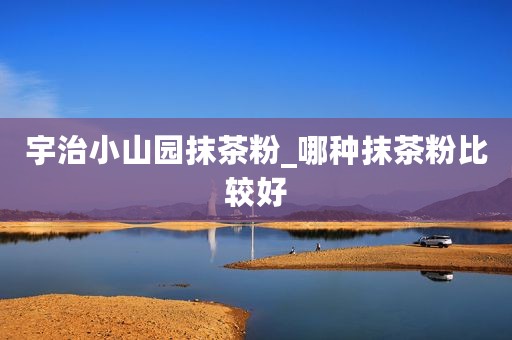 宇治小山园抹茶粉_哪种抹茶粉比较好