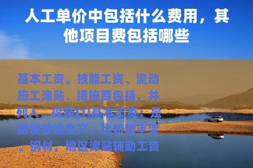 人工单价中包括什么费用，其他项目费包括哪些