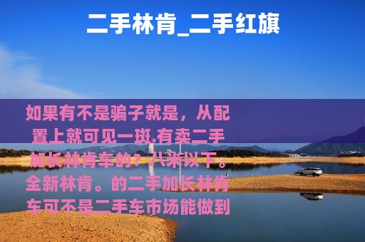 二手林肯_二手红旗