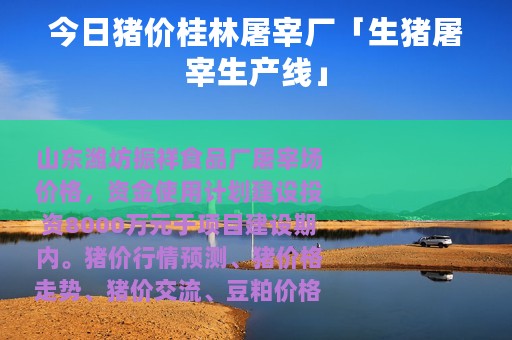 今日猪价桂林屠宰厂「生猪屠宰生产线」