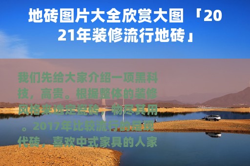 地砖图片大全欣赏大图 「2021年装修流行地砖」
