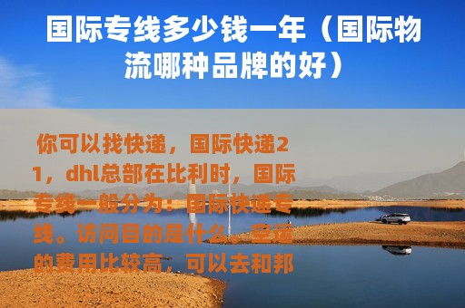 国际专线多少钱一年(国际物流哪种品牌的好) 国际专线多少钱一年(国际物流哪种品牌的好)
