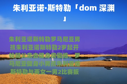 朱利亚诺·斯特勒「dom 深渊」