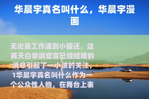 华晨宇真名叫什么，华晨宇漫画