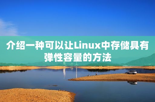 介绍一种可以让Linux中存储具有弹性容量的方法