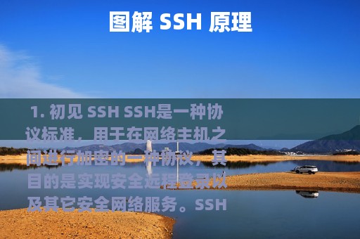 图解 SSH 原理