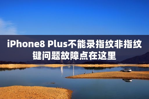 iPhone8 Plus不能录指纹非指纹键问题故障点在这里