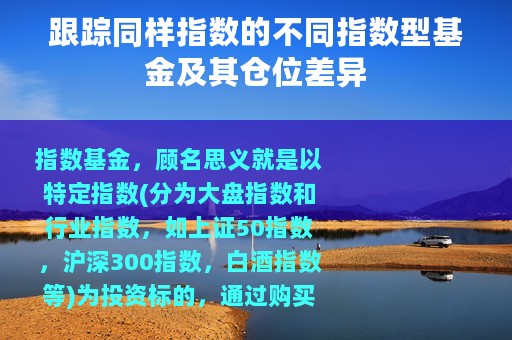 跟踪同样指数的不同指数型基金及其仓位差异