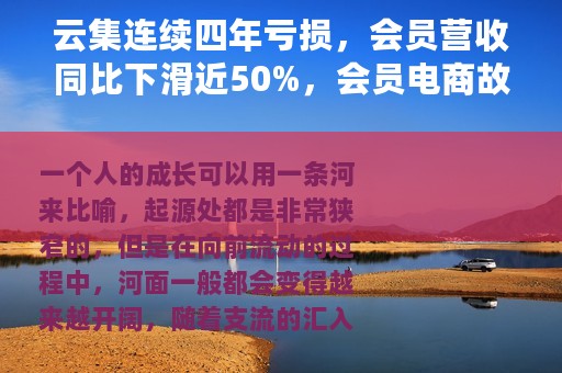 云集连续四年亏损，会员营收同比下滑近50%，会员电商故事讲不下去了？