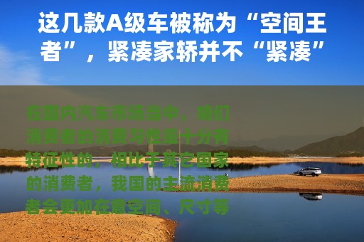 这几款A级车被称为“空间王者”，紧凑家轿并不“紧凑”