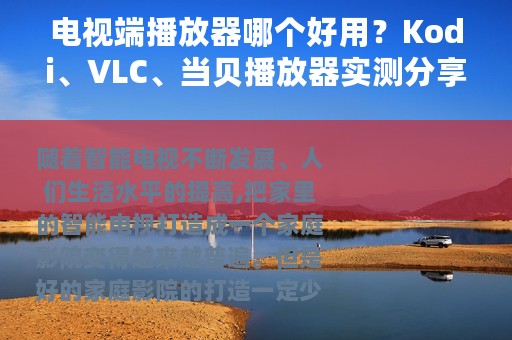 电视端播放器哪个好用？Kodi、VLC、当贝播放器实测分享