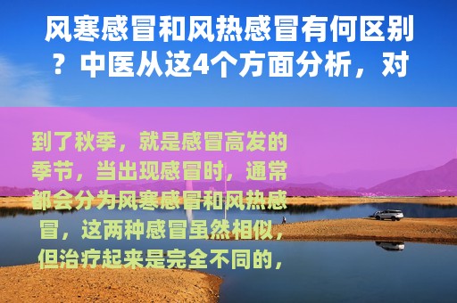 风寒感冒和风热感冒有何区别？中医从这4个方面分析，对症治疗效果更好