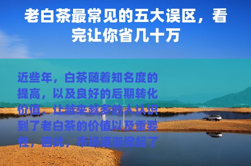 老白茶最常见的五大误区，看完让你省几十万