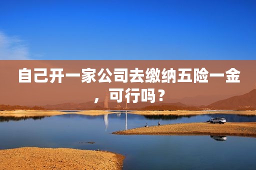 自己开一家公司去缴纳五险一金，可行吗？