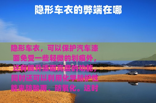 隐形车衣的弊端在哪
