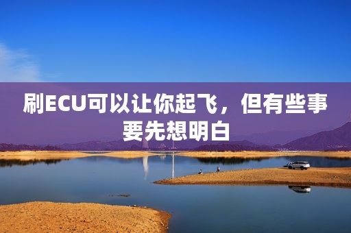 刷ECU可以让你起飞，但有些事要先想明白