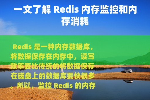 一文了解 Redis 内存监控和内存消耗