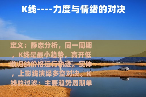 K线----力度与情绪的对决